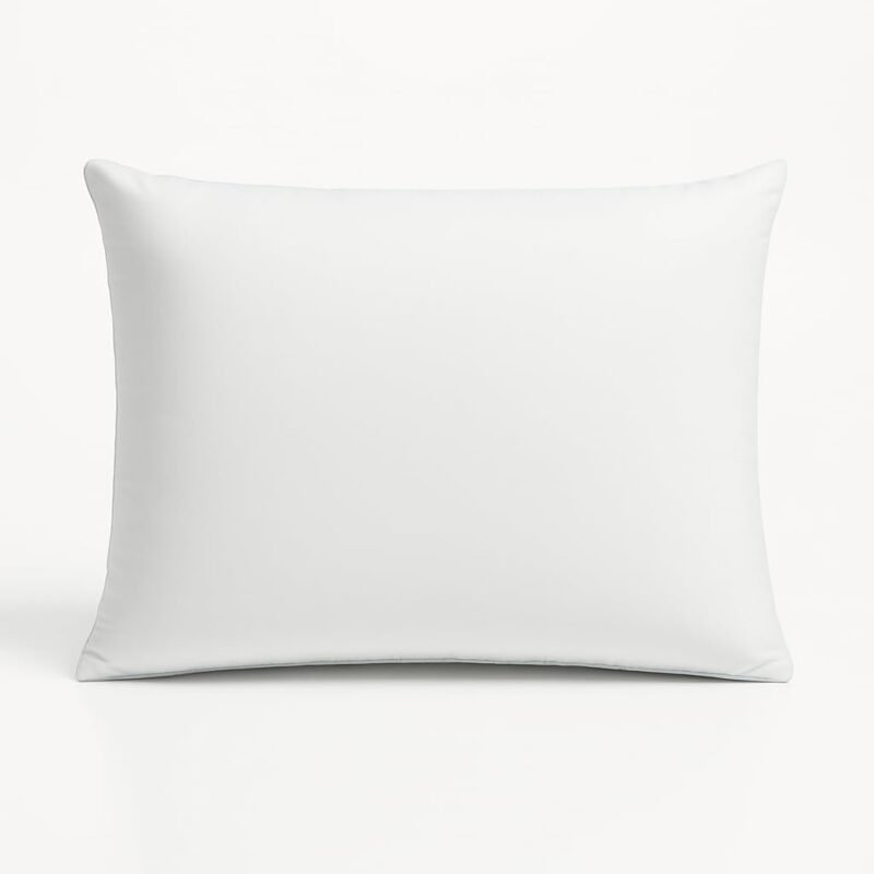 Bed Pillow for Back and Side Sleepers – Standard/Queen Size with Extra Firm Support, Soft Cover, Comfortable for Home or Guest Bedrooms