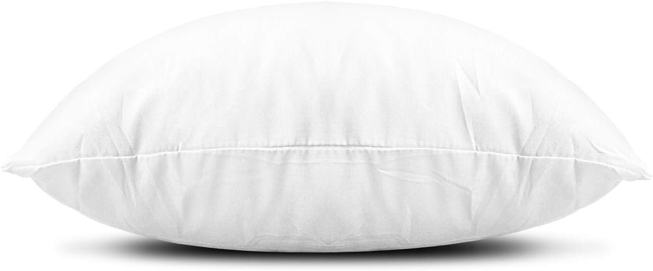 Throw Pillow Insert, Lightweight Soft Polyester Down Alternative Decorative Pillow, Sham Stuffer, Machine Washable. (White, 12x20) - Image 2
